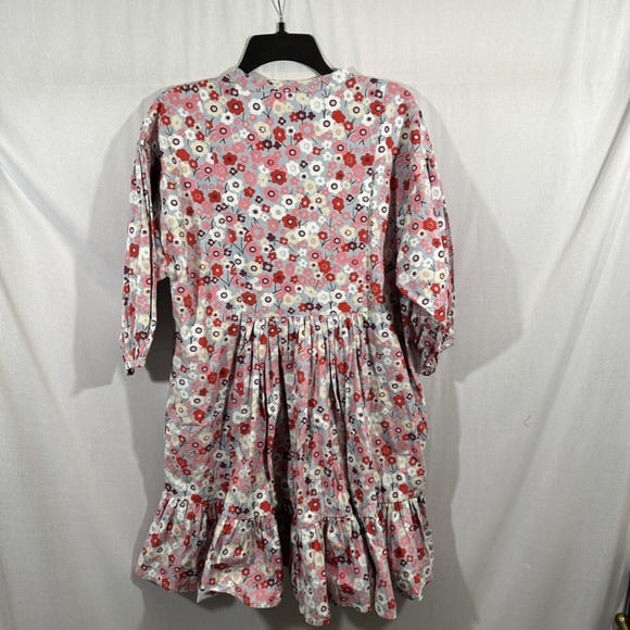 NWT $335 byTiMo [ XS ] Structured Cotton‎ Shift Dress in Flower Garden RARE - Picture 12 of 16